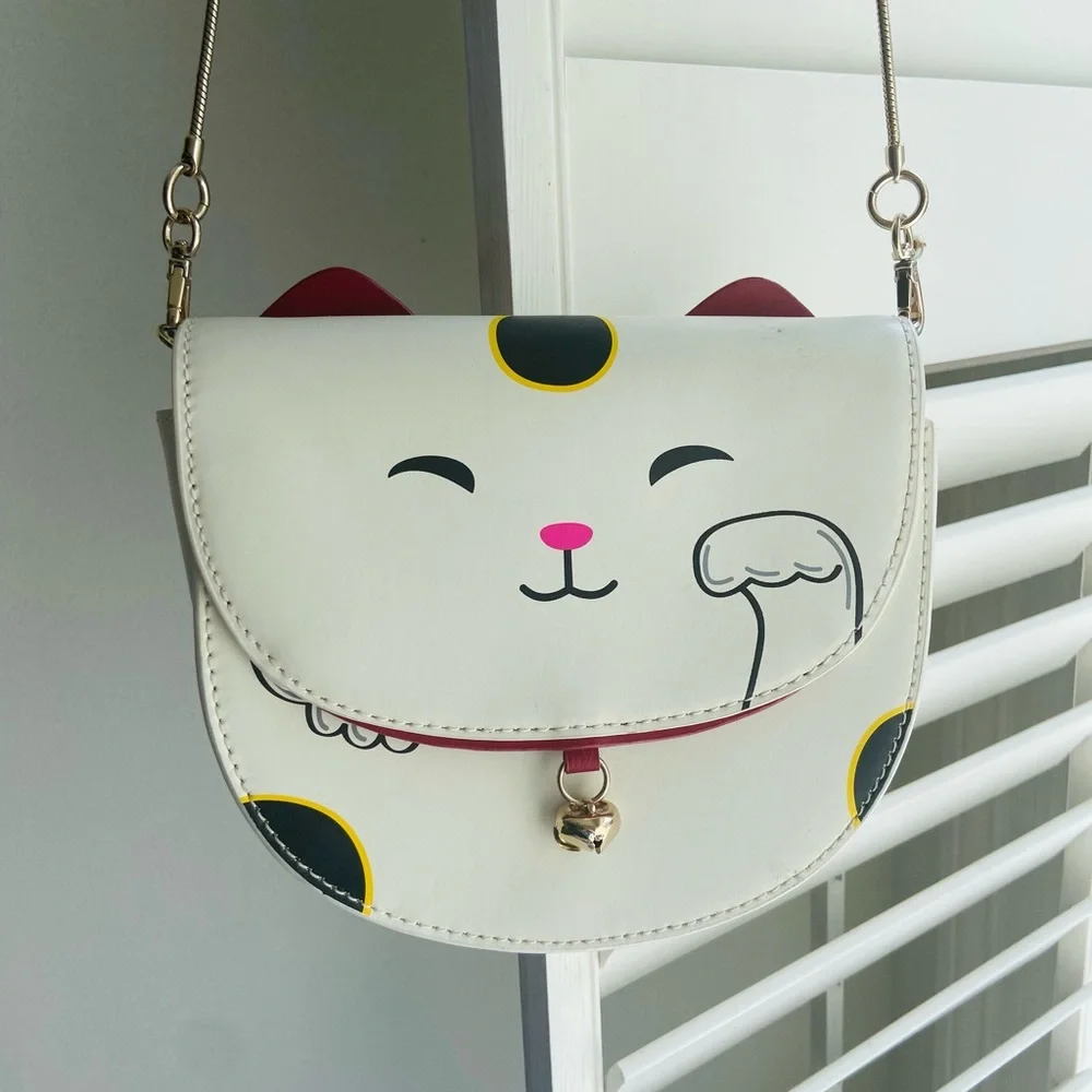 RARE Kate Spade Lucky Cat Purse